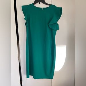 Calvin Klein green dress